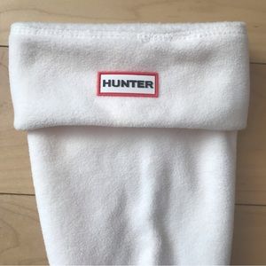 Hunter pastel pink slipper boot socks sox sz Large